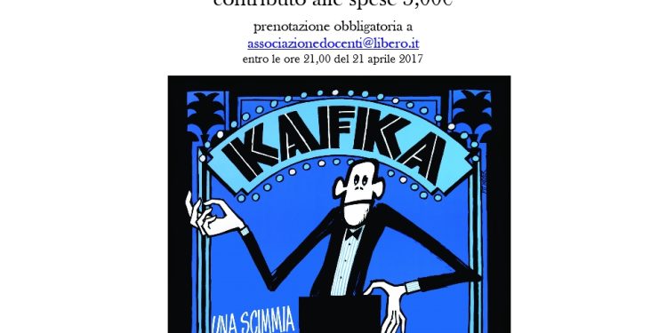 “Una scimmia all’accademia”, il racconto di Kafka in scena al Teatro dell’Istituto Sacro Cuore