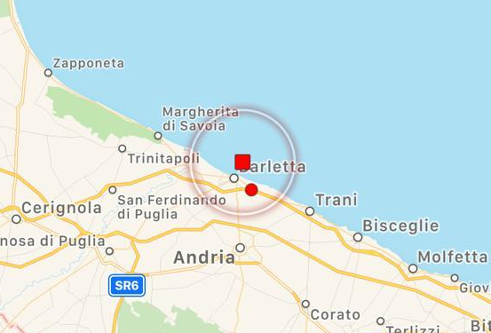 Fortissima scossa di terremoto a Bitonto. Scuole e uffici evacuati
