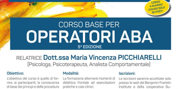 Corso Base per Operatori ABA con Carta del Docente. Parte a Bitonto la quinta edizione