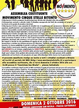 Assemblea Costituente del M5S, Cariello: “Sarà il punto di partenza per un programma condiviso”
