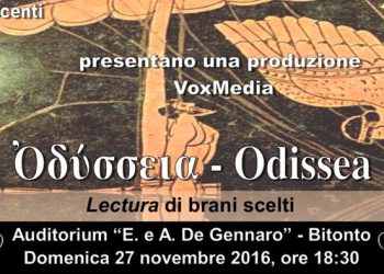 L’associazione VoxMedia torna sul palcoscenico con la lectura dell’Odissea