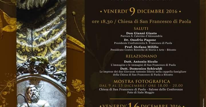 Sesto centenario nascita san Francesco di Paola. Domani secondo appuntamento al Centro ricerche