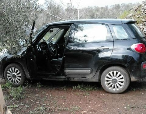 Quattro auto rubate e ritrovate nelle campagne dagli uomini del Consorzio Custodia Campi