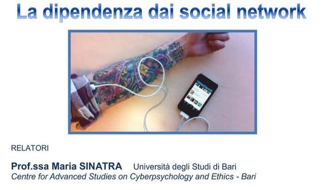 “Quando la rete diventa tossica. La dipendenza dai social network”. Mercoledì l’importante convegno al Traetta