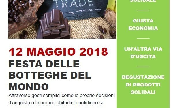 “Festa delle botteghe del mondo” per un commercio equo e solidale