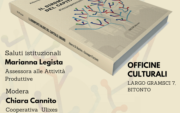 La “valorizzazione del capitale umano”. Un libro per l’esistenza delle aziende sul territorio