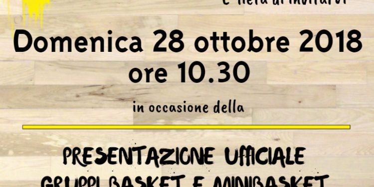 BASKET – Sporting Club Bitonto, si parte! Al via la stagione 2018-’19 con una cerimonia imperdibile