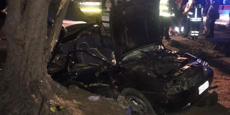 Tragico incidente sulla via per Palombaio: violento impatto fra due auto. Gravi i feriti coinvolti