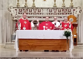 Le Parrocchie Cattedrale e San Giovanni Evangelista insieme alle Confraternite salutano Don Rocco Priore: sarà amministratore parrocchiale nella chiesa di Santa Lucia a Gioia del Colle