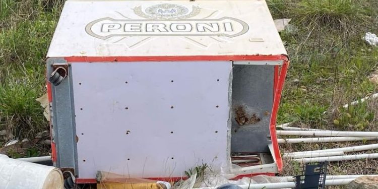 A Bitonto, la via Francigena si trasforma in una discarica a cielo aperto