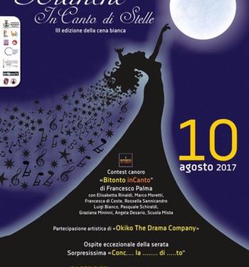 Torna “Blanche, inCanto di Stelle”, la cena in bianco a Bitonto. Ecco come partecipare