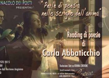 Bitonto Festival della Poesia. Sabato, reading di Carla Abbaticchio, terza edizione