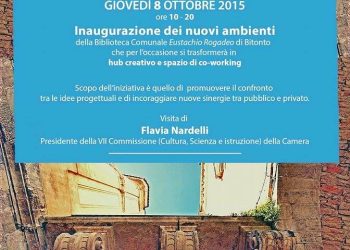 Open Day Sac Nord Barese, la biblioteca come hub creativo