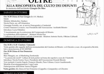 “Oltre: alla riscoperta del culto dei defunti”, una “quattro giorni” in memoria di Gianpio De Meo