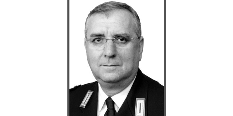 Pasquale Amedolagine, sovrintendente capo di P.L., di anni 63