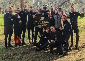 “Iron cross run forest sprint”. Nella vicina Modugno, è Bitonto che comanda