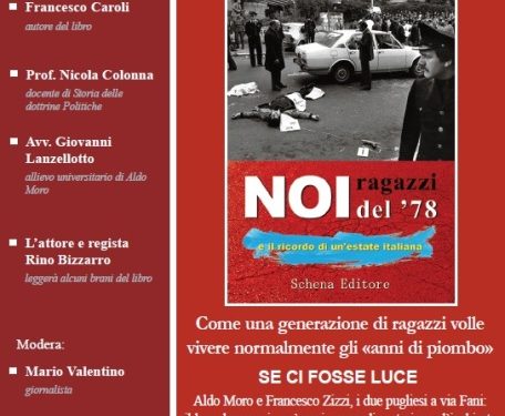Il centenario di Aldo Moro. La commemorazione dell’autore Francesco Caroli