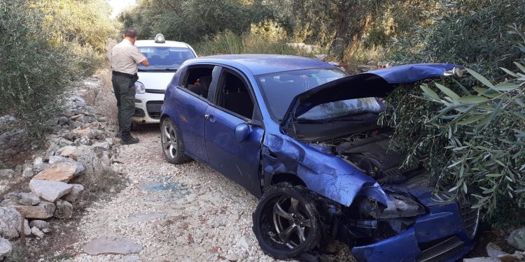 Gli uomini del Consorzio Custodia Campi ritrovano un’auto rubata nelle campagne di Bitonto