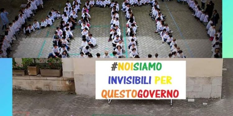 #Noi siamo invisibili per questo Governo. L’Istituto Sacro Cuore in sciopero simbolico