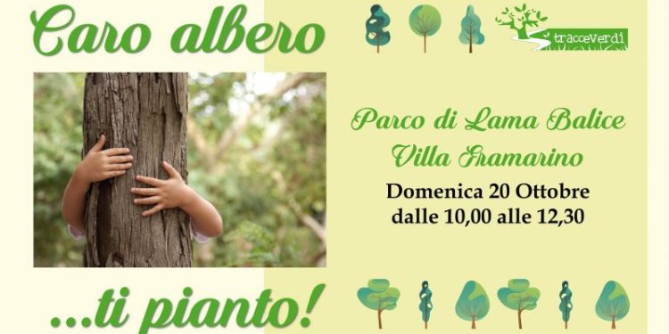 “Caro albero… ti pianto”. L’iniziativa di “Tracce Verdi” nel parco di Lama Balice