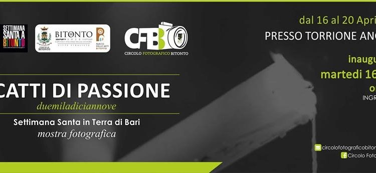 “Scatti di passione”. Si inaugura oggi la 2°edizione della mostra sulla Settimana Santa in Puglia