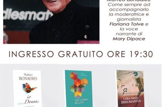 Tra scrittura e teatro, l’autore barlettano Matteo Bonadies al MariArte di Bitonto