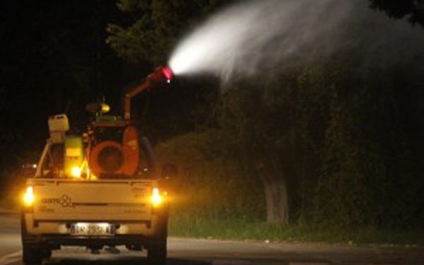 Lunedì 12 luglio disinfestazione contro zanzare e insetti alati