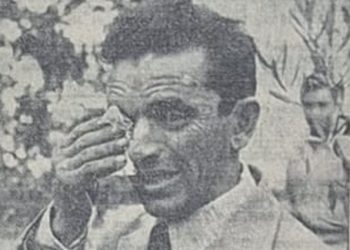 Il coltivatore Benito De Vanna di Mariotto (foto Archivio storico Gazzetta del Mezzogiorno)